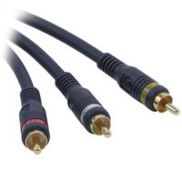 Cablestogo 0.5m Velocity RCA-Type Audio/Video Cable (80189)